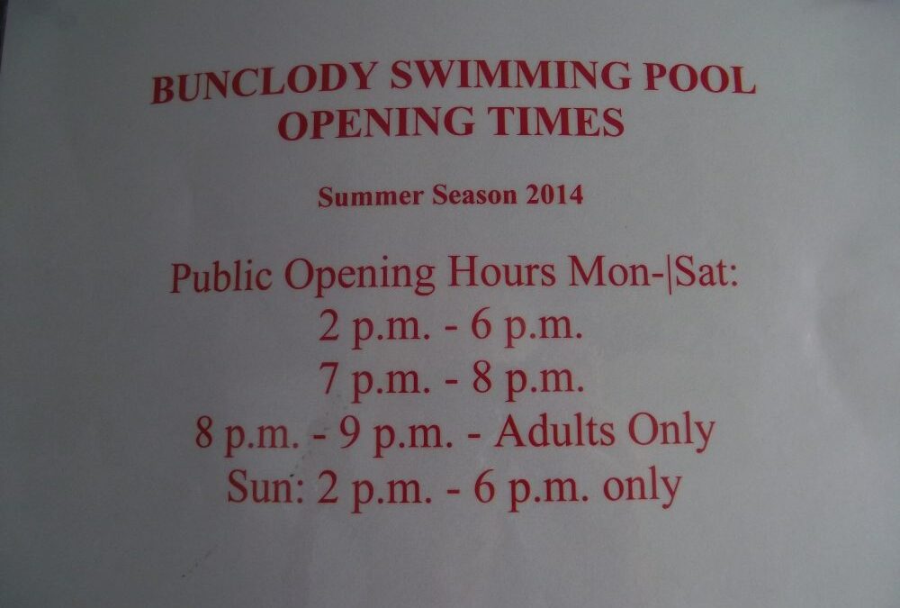 Bunclody Outdoor Pool